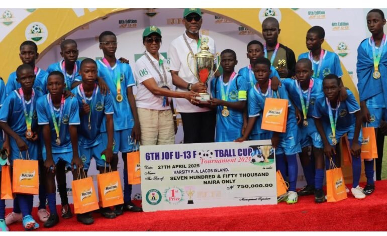 JOF U-13 Cup reaches grand finale in Lagos