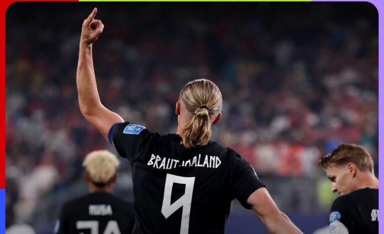 World Cup: Haaland scores twice as Norway beat Senegal in five-goal thriller