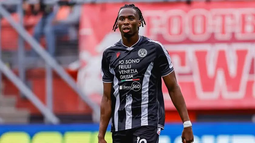 Serie A: Ehizibue set to quit Udinese after four years