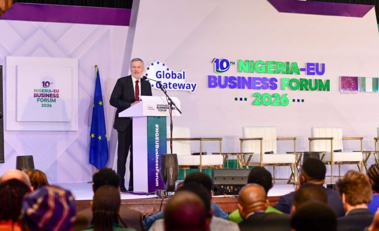 EU, Nigeria deepen strategic partnership as economic cooperation gathers pace