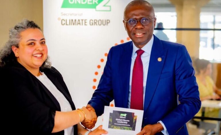 Lagos joins world’s largest climate coalition as Sanwo-Olu signs MoU in London