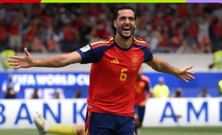 World Cup: Merino’s late winner sends Spain past Belgium into semi-finals