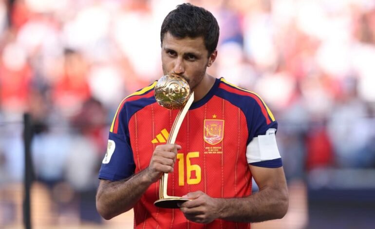 World Cup 2026 Awards: Rodri wins Golden Ball as Mbappe claims Golden Boot