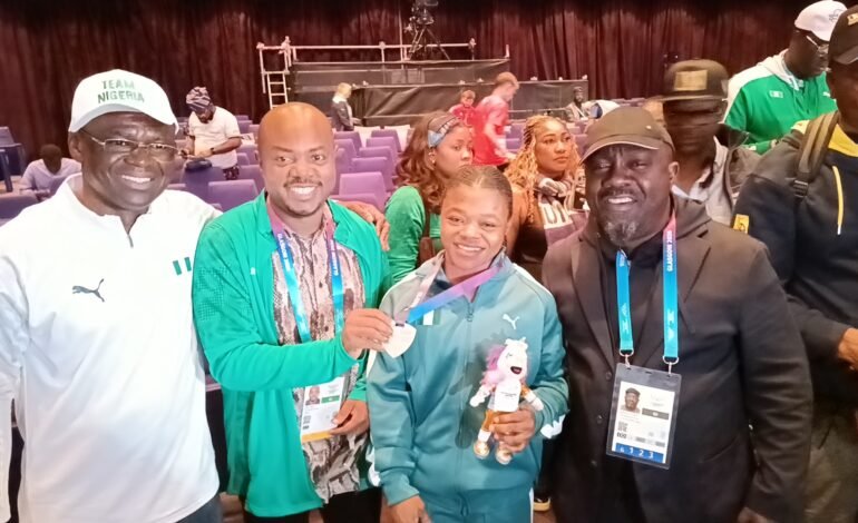 Commonwealth Games: Lawal powers Nigeria to sixth gold with record-breaking display