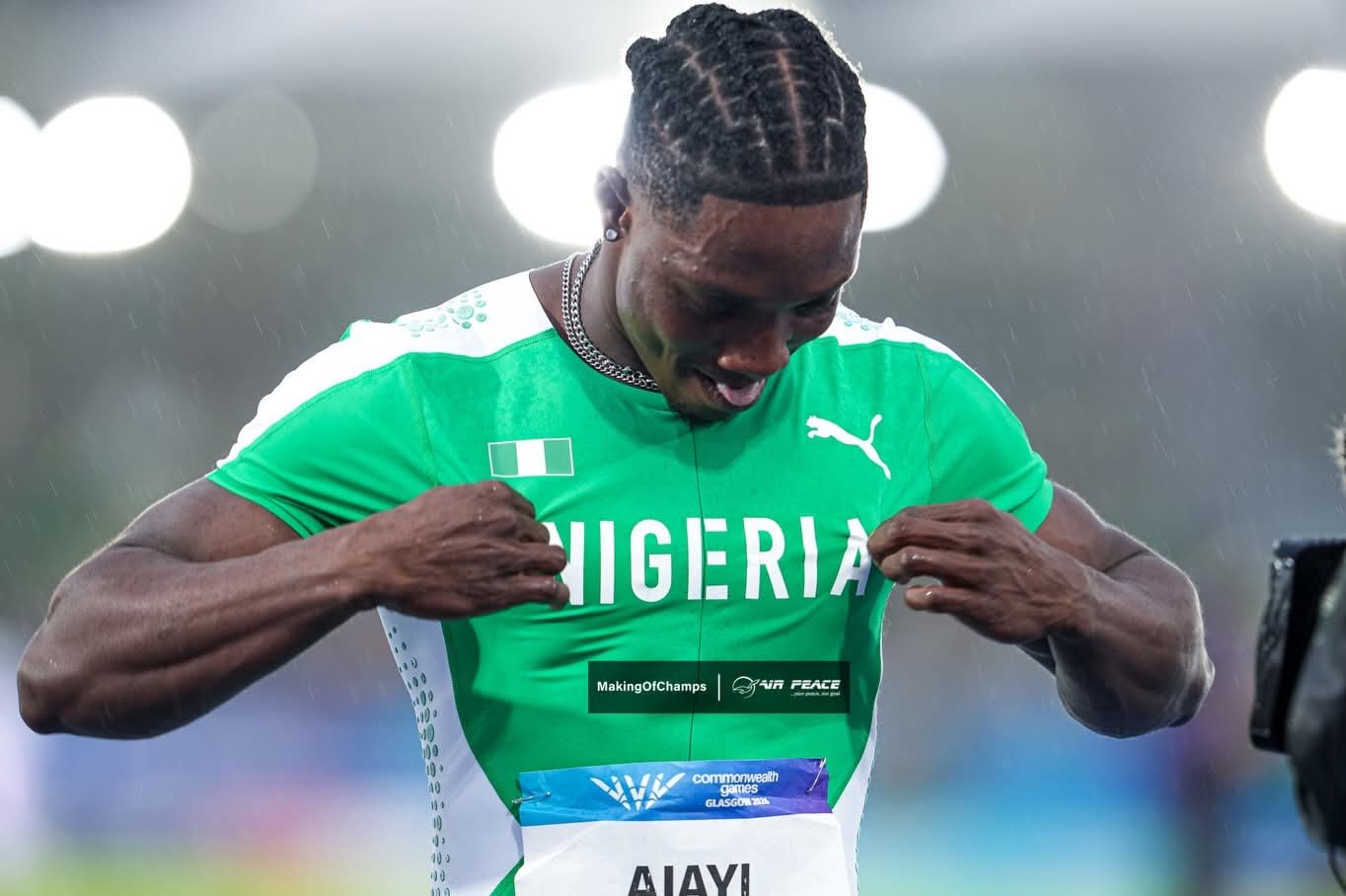 Glasgow 2026: All eyes on Ajayi as Nigerian sprinters falter in 100m semi-finals