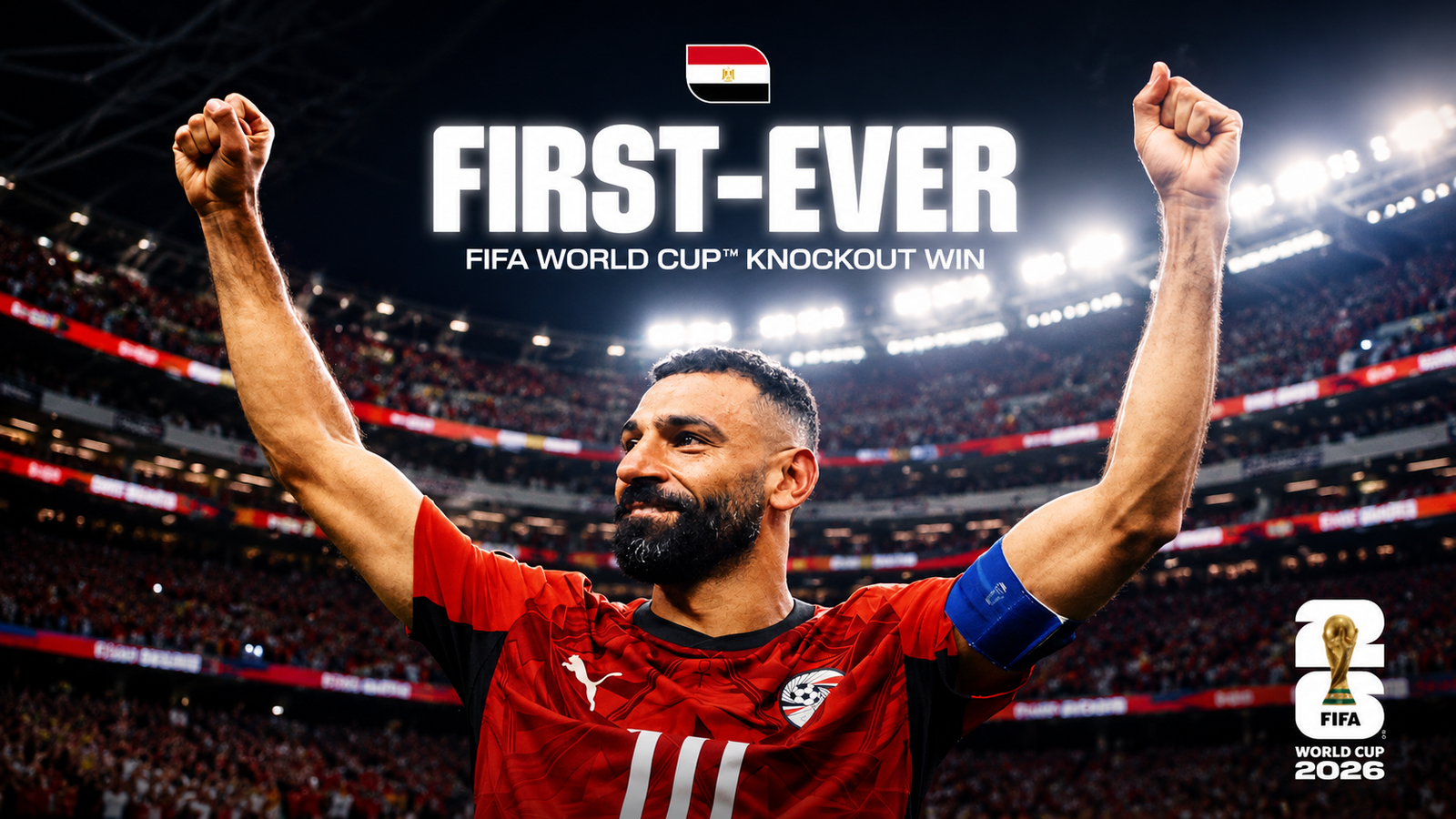 ‘We’ve entered Egypt’s history,’ Hassan celebrates Pharaohs’ landmark World Cup win