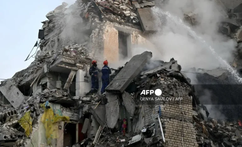 Russian overnight drone attacks kill at least 13 in Ukraine