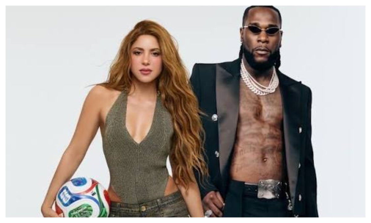 Shakira, Burna Boy’s ‘Dai Dai’ becomes highest charting World Cup song in history