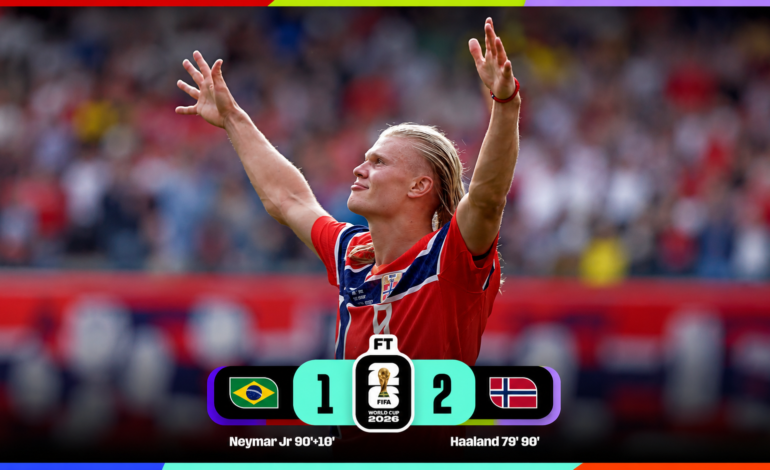 World Cup: Haaland eliminates Brazil, fires Norway into historic quarter-finals