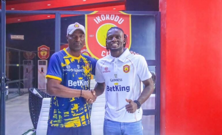 NPFL: Linus Christopher signs three-year deal with Ikorodu City 