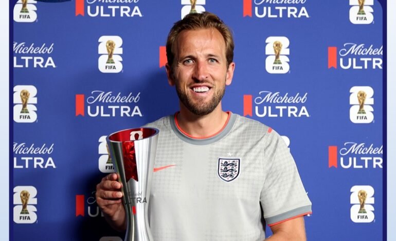 World Cup: Kane strikes twice as England eliminate DR Congo