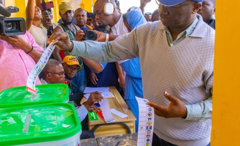 Edo LG Poll: Okpebholo Commends Peaceful Conduct, Voter Participation