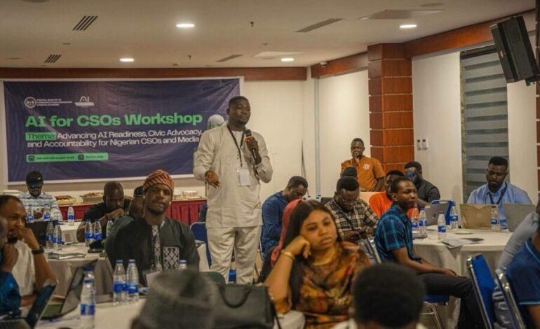 CJID awards AI advocacy grants to 7 Nigerian civil society groups