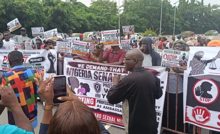 Protesters ask N’Assembly to halt ex-FUOYE VC’s ambassadorial confirmation