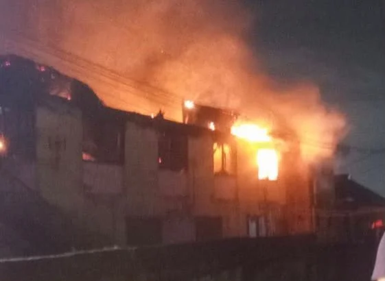 Fire razes herbal shops in Oyo