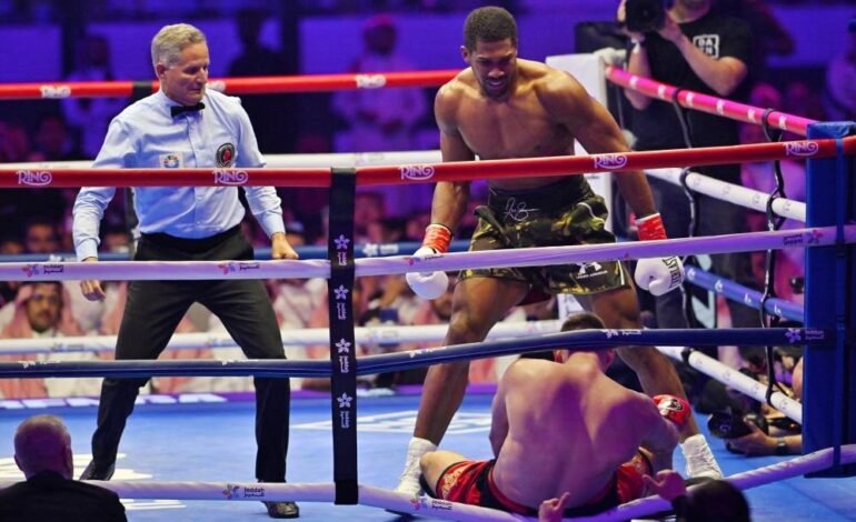 Jordan Questions Joshua’s Knockout Victory Against Prenga