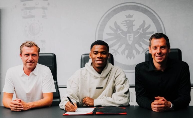 Super Eagles’ Onyedika joins Eintracht Frankfurt, follows Okocha’s footsteps