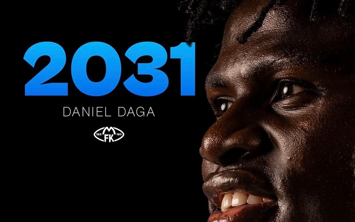 Daniel Daga signs new Molde deal until 2031