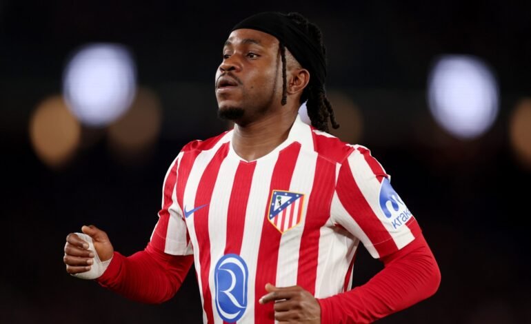 Simeone Apologises To Lookman Over Atletico Madrid Role