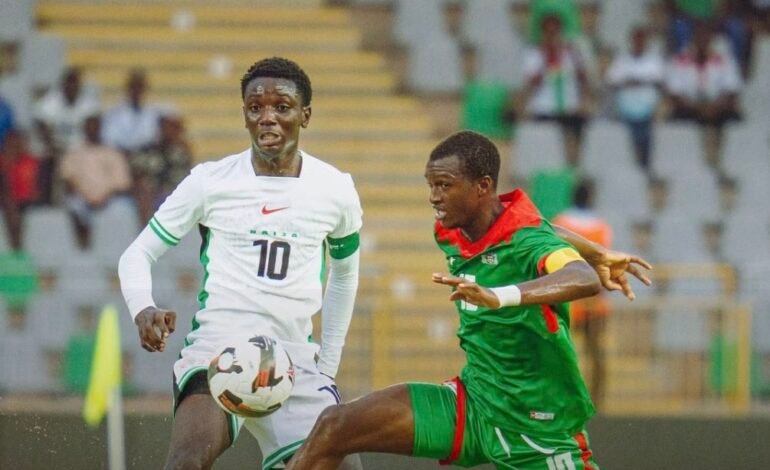 WAFU B U-20 Tourney: Burkina Faso Thrash Flying Eagles 4-1 To Secure Sole AFCON Qualification Ticket