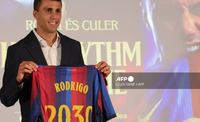 La Liga: New arrival Rodri to miss Elche opener, says Barca’s coach