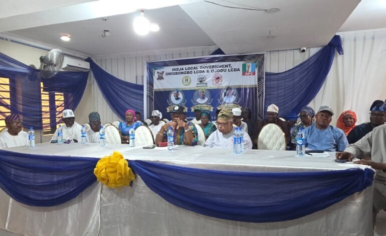 2027: Ojodu Council Chair, APC Lagos West Leaders Meet