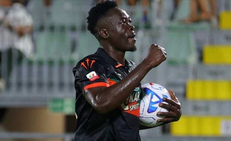 Coppa Italia: Adams To Face Okoye In Round Of 16 After Marking Venezia Debut With Brace, Assist In Modena Win