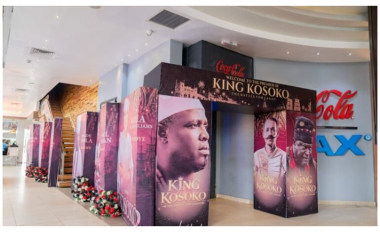 King Kosoko: ‘The Battle for Lagos’ premieres in Lekki, set for nationwide cinema release