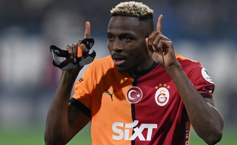 Turkey: Osimhen moves up to third in Galatasaray’s foreign scorers ranking