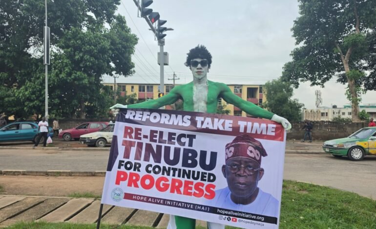 2027: Group Takes Tinubu Re-Election Campaign To Abuja Streets