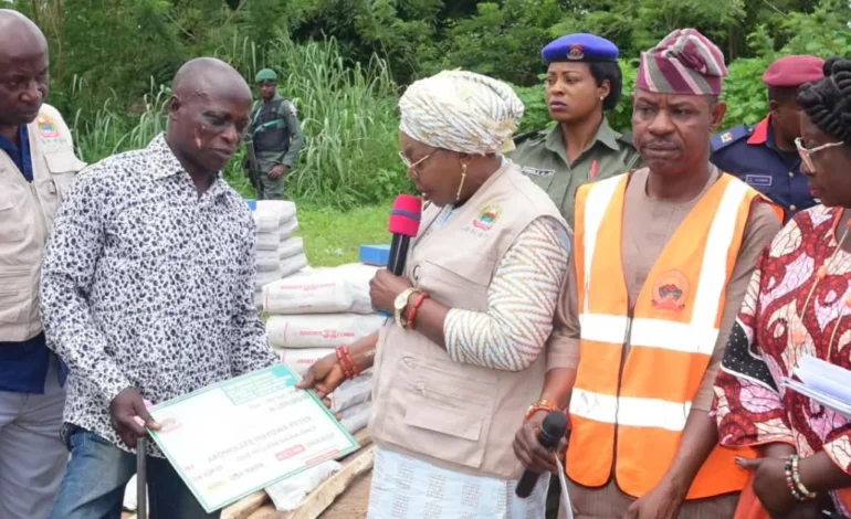 Oyebanji supports rainstorm, fire victims with N645.4m