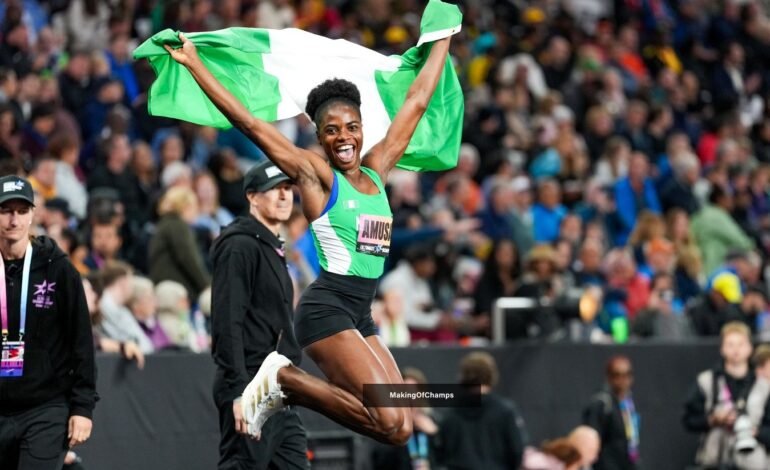 ‘It’s going to be bloody’ – Amusan warns of tougher women’s hurdles in 2027