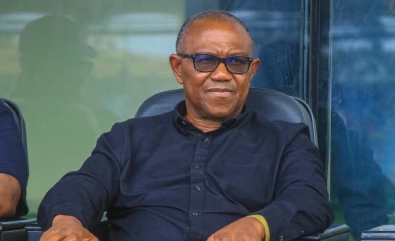Peter Obi watches Ikorodu City, Rangers NPFL clash in Lagos