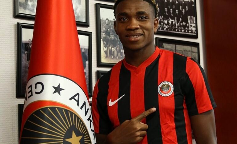Nigerian Forward Joins Turkish Club Gençlerbirliği On Loan