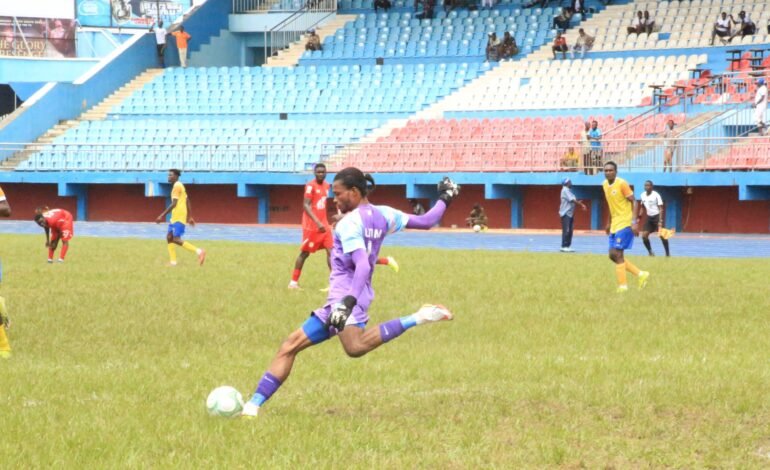 Enyimba Goalkeeper Etum Ruled Out for Two Weeks With Injury