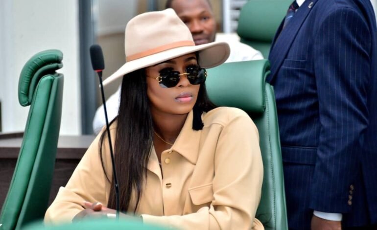 2Baba’s Wife, Natasha Osawaru Hints At Presidential Ambition