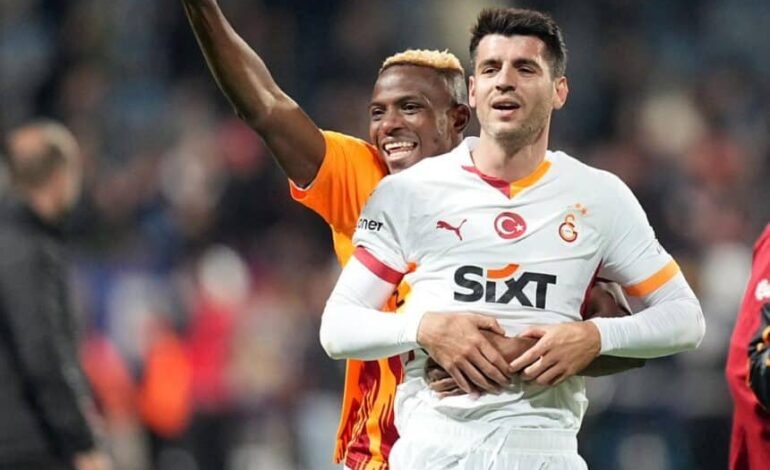 Morata Names Osimhen Among World’s Top Three Strikers