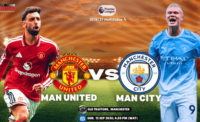 Man United Vs Man City: Red Devils, Cityzens Set For Manchester Derby Fireworks