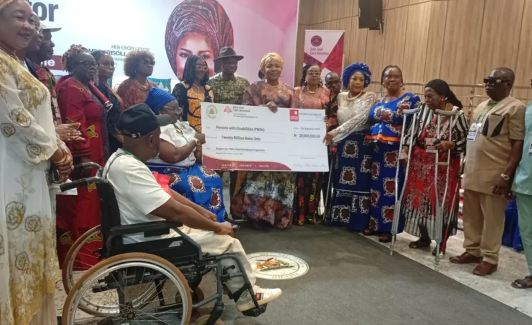 Otti’s wife unveils N20m support for 400 women with disabilities