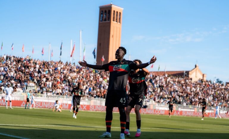 Akor Adams hails Venezia fans, pledges commitment under new coach
