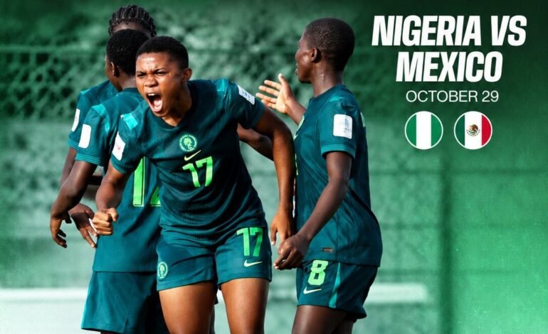 U-17 WWC: Flamingos face Mexico as Africa’s last four battle for quarter-final tickets