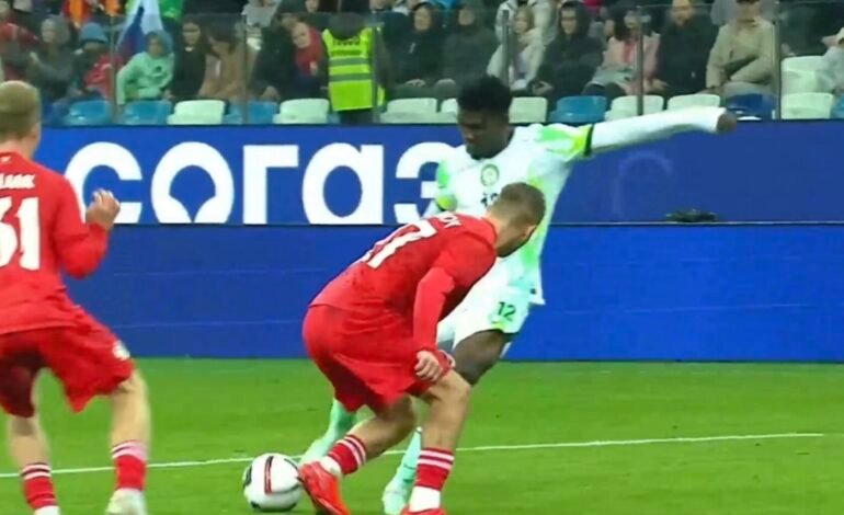 FRIENDLY: Super Eagles Stage Dramatic Comeback To Draw 3-3 With Russia