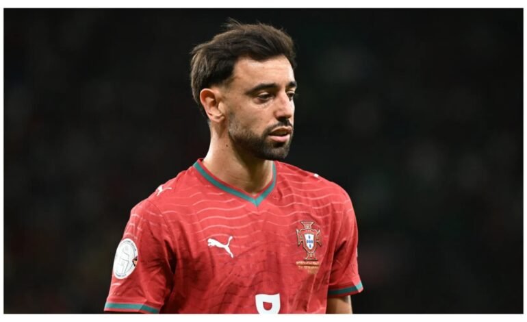 UCL: That's on the manager – Bruno Fernandes blames Carrick for Como defeat