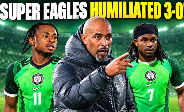 From Victory To DISASTER! Super Eagles Suffer 3-0 Guinea-Bissau Defeat After Madagascar Win