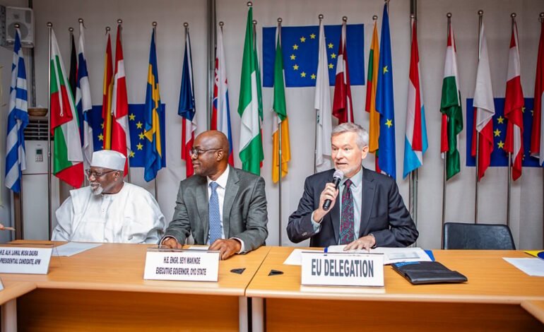 2027: Makinde meets EU ambassador, European envoys in Abuja