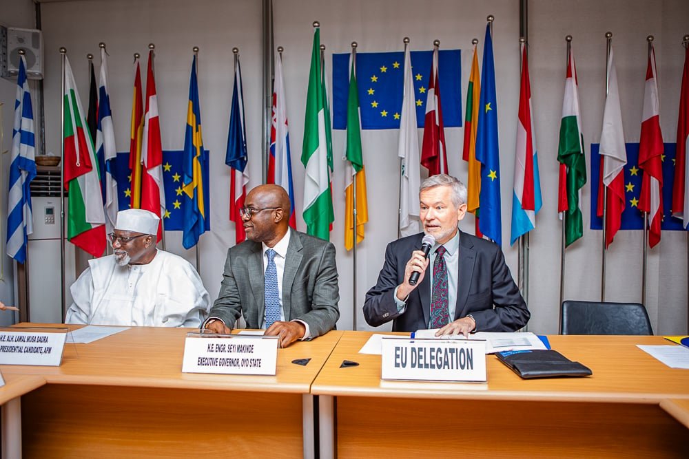 2027: Makinde meets EU ambassador, European envoys in Abuja