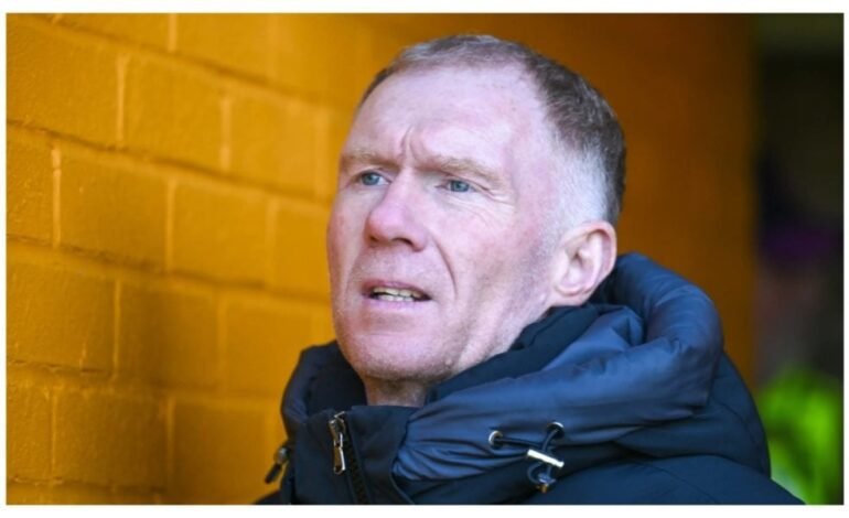 EPL: ‘I’m a greedy bastard’ – Paul Scholes disagrees with Rooney on Man City