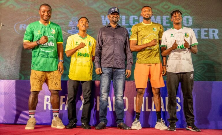 RAFA Corporation Signs Three-Year Shirt Sponsorship With Kano Pillars, Announces Plans For RAFA Football Academy