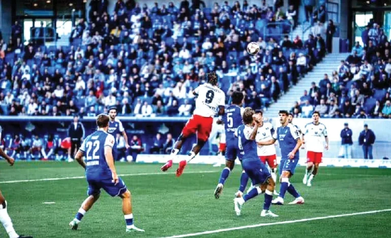 Moffi scores first Hamburg goal on injury return