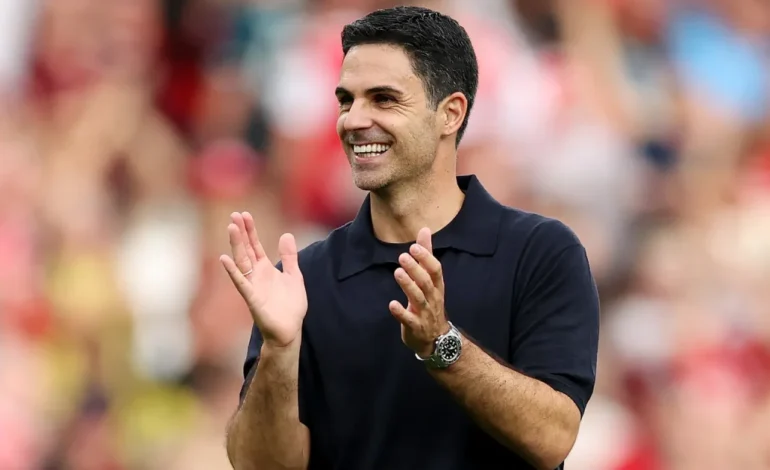 Arteta ranks as Arsenal’s most successful manager by win rate